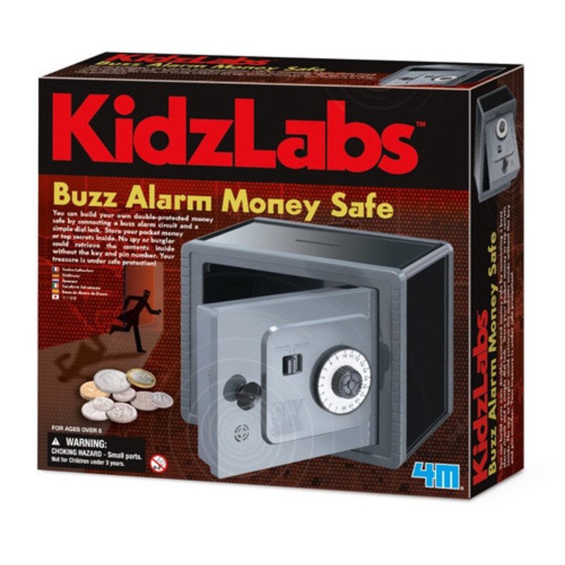 "4M - KidzLabs - Buzz Alarm Money Safe"