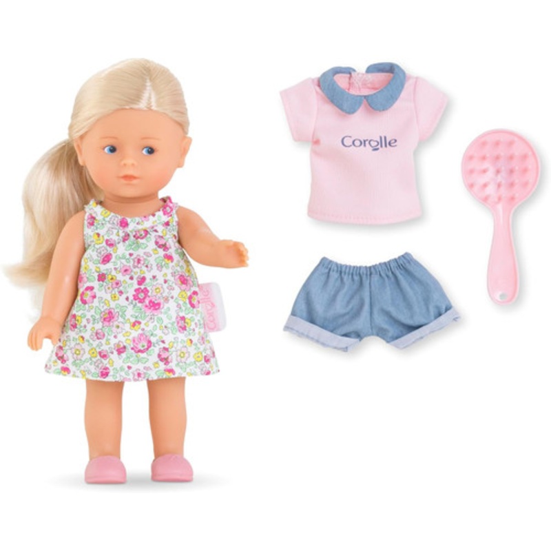 "Corolle Mini Corolline Doll - Rosy Mini World Set"