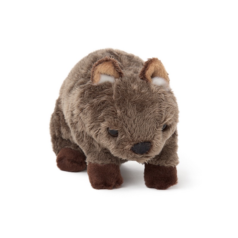 "Cuddly Critters Wild - Wally Jnr Wombat 15cm"