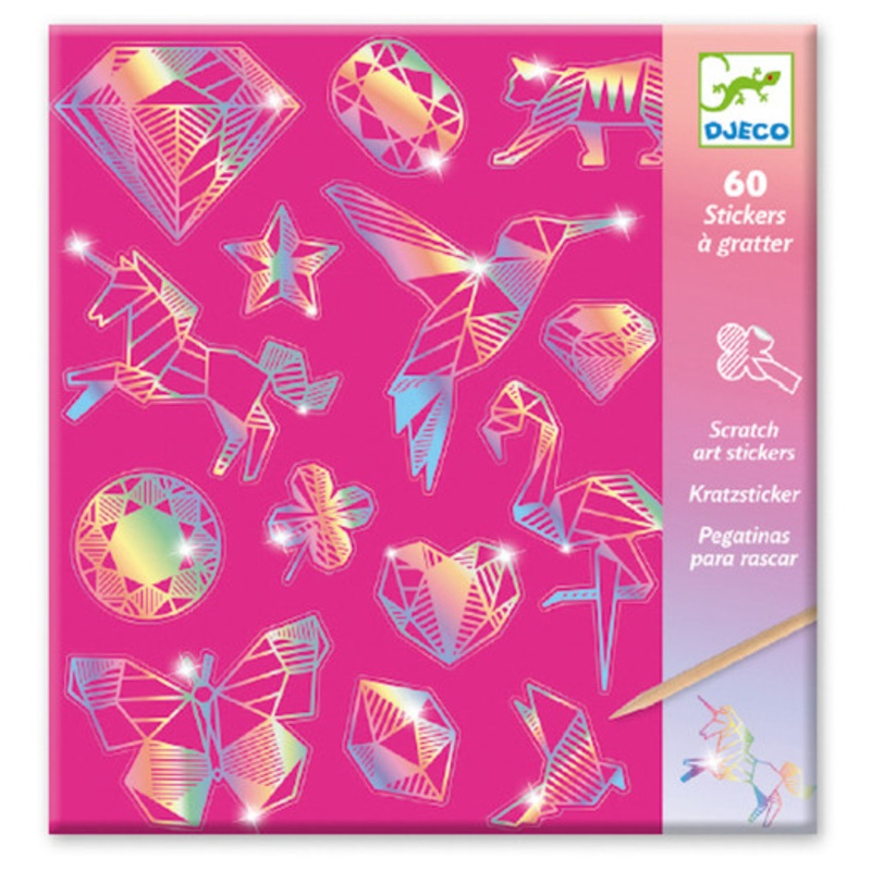 "Djeco - Diamond Scratch Cards"