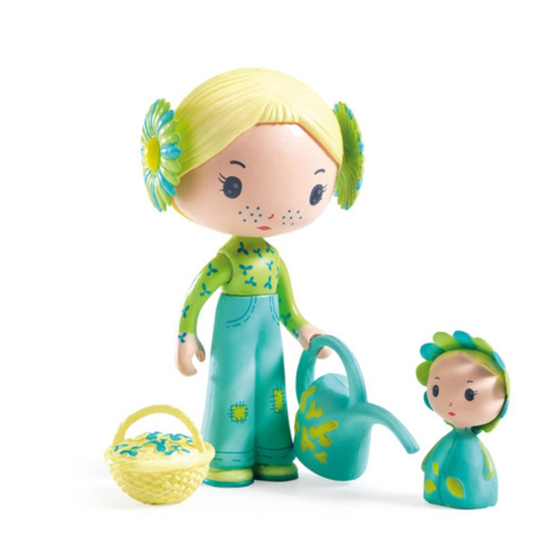"Djeco - Flore & Bloom Tinyly Dolls"