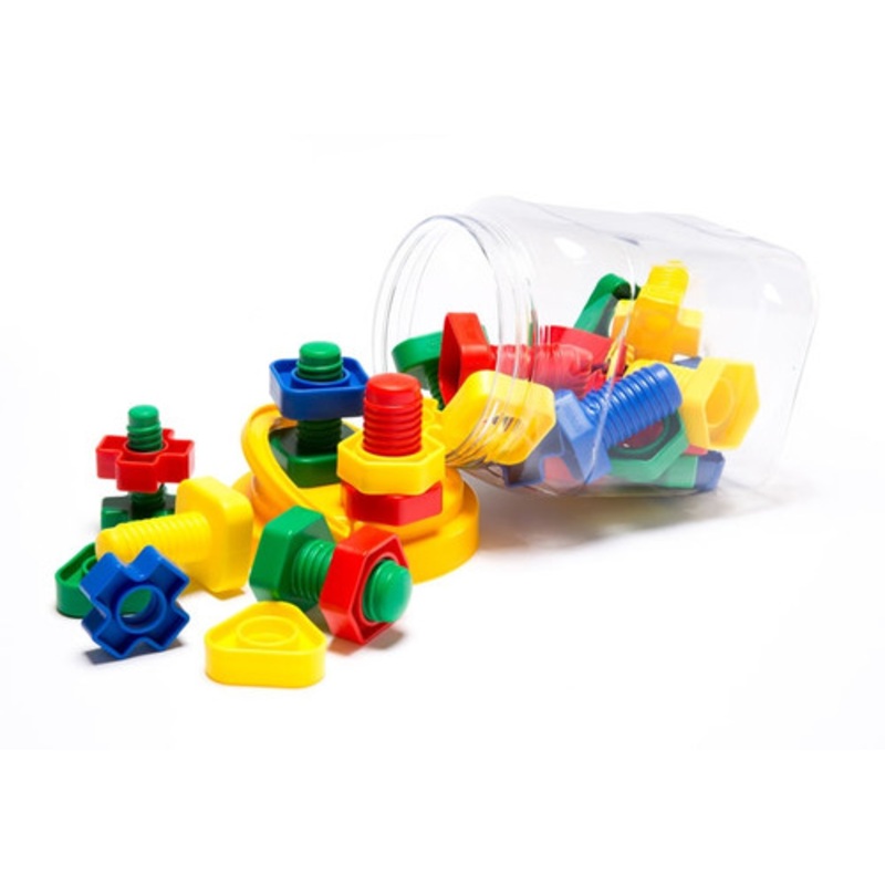 "Educational Colours - Nuts & Bolts 32 pcs"