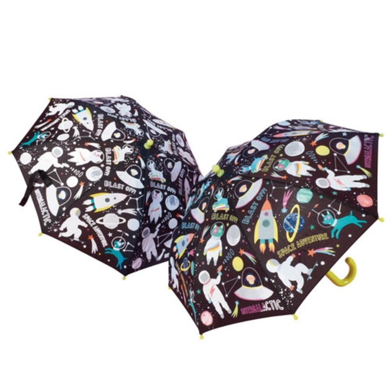 "Floss & Rock - Colour Changing Umbrella - Space"