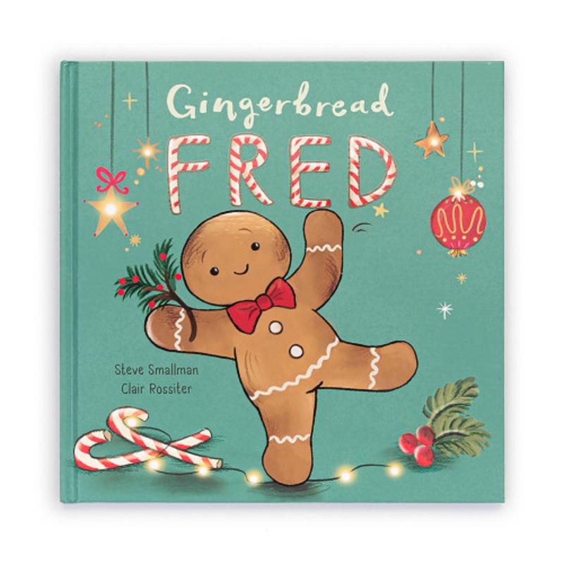 "Jellycat - Gingerbread Fred Book"