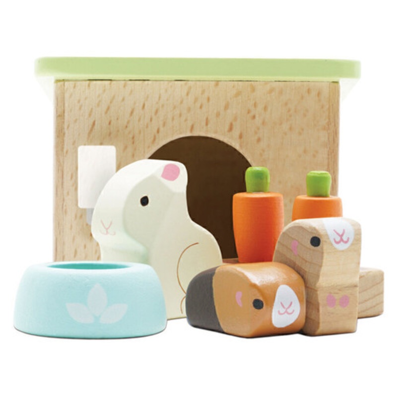 "Le Toy Van - Bunny with Guinea Pig Set"