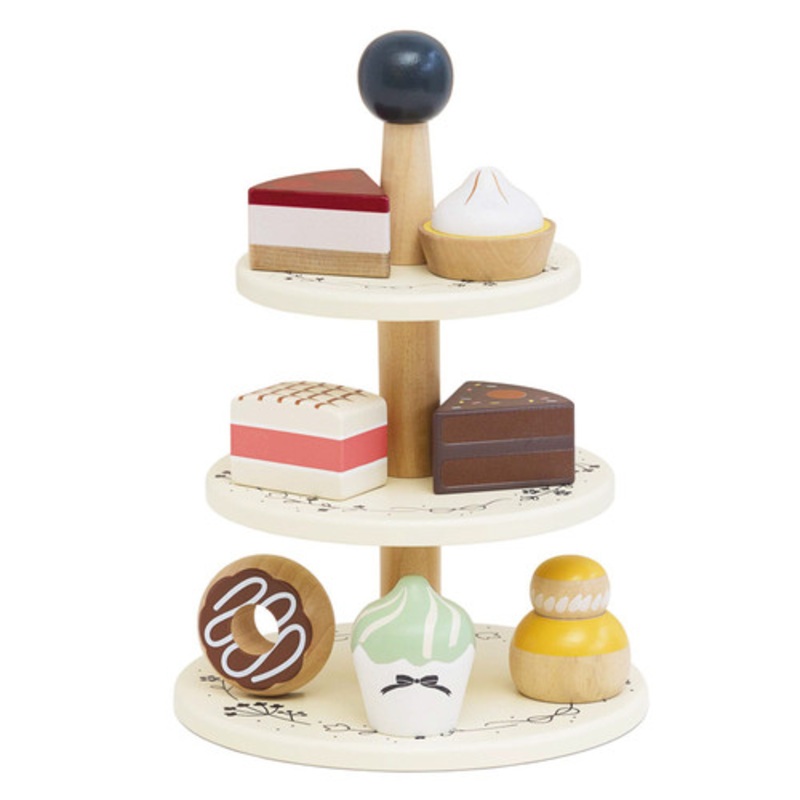 "Le Toy Van - Honeybake - Three Tier Patisserie Cake Stand"