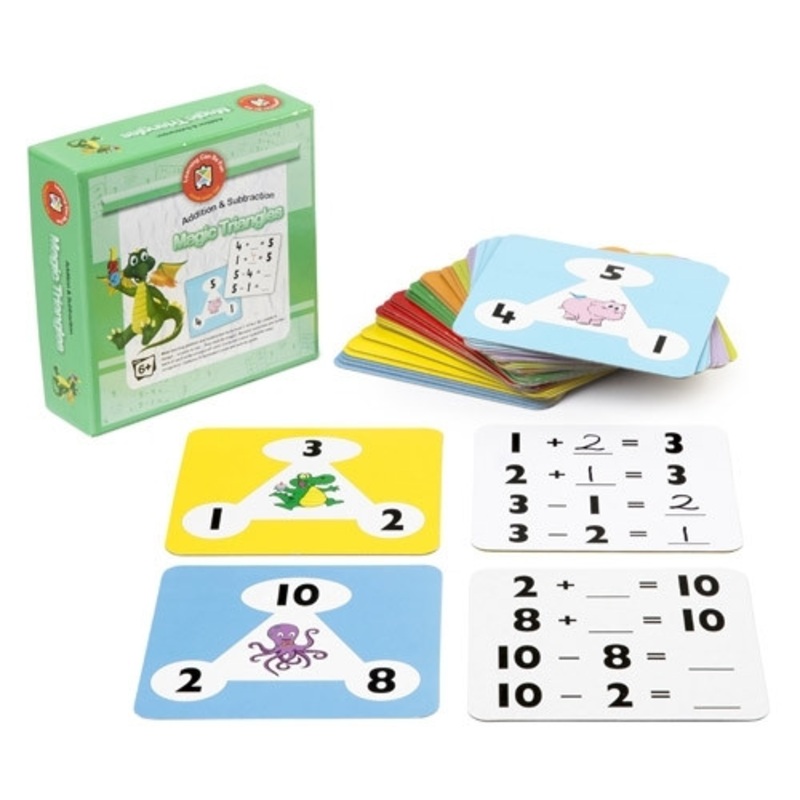 "Learning Can Be Fun - Magic Triangles - Addition & Subtraction"