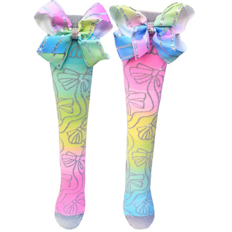 "Madmia - Sparkly Bows Socks"