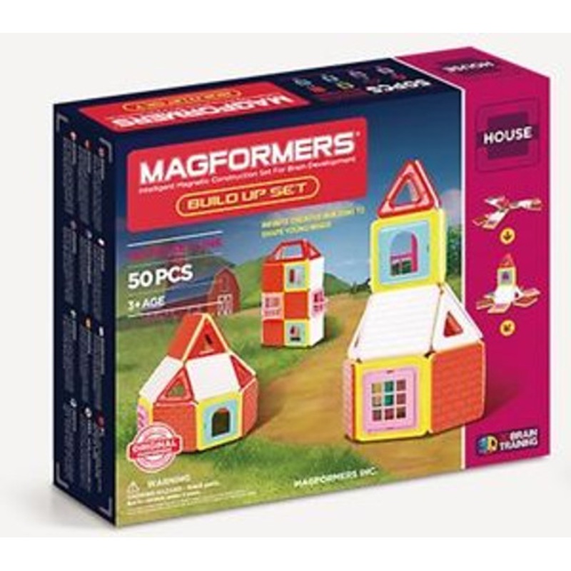"Magformers Build Up Houses Set 50 pce"