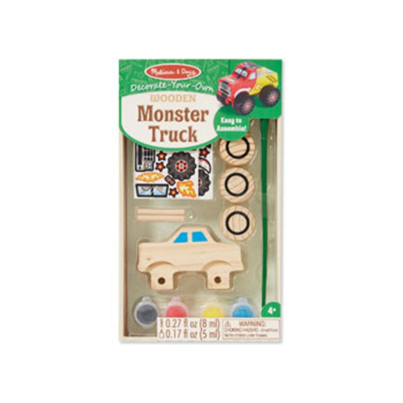 "Melissa & Doug - DYO Wooden Monster Truck"