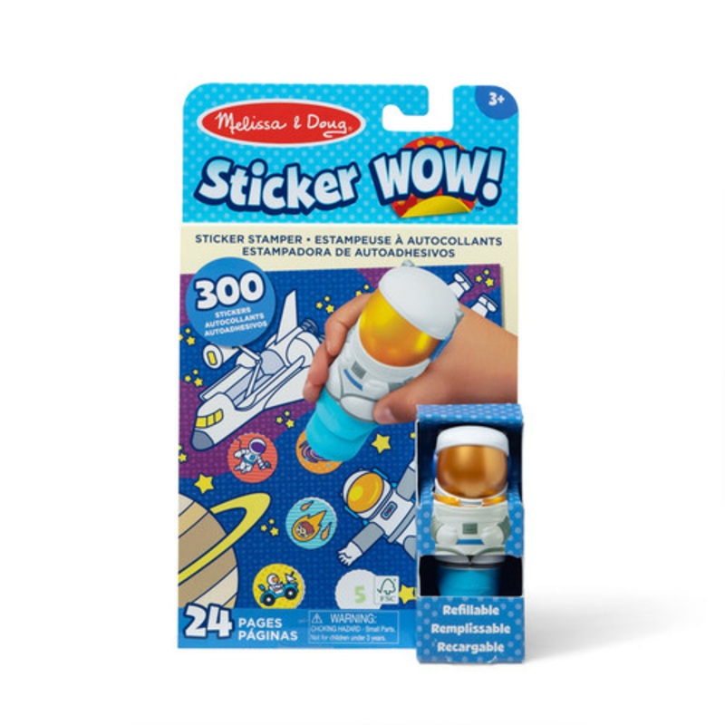 "Melissa & Doug - Sticker WOW! Activity Pad Set - Astronaut"