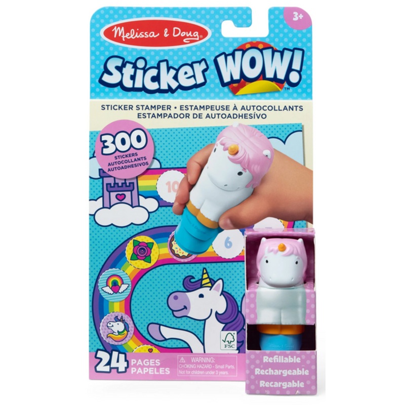 "Melissa & Doug - Sticker WOW! Activity Pad Set - Unicorn"