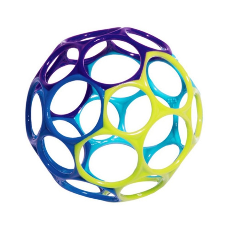 "Oball Classic 4" - Blue/Green/Purple"