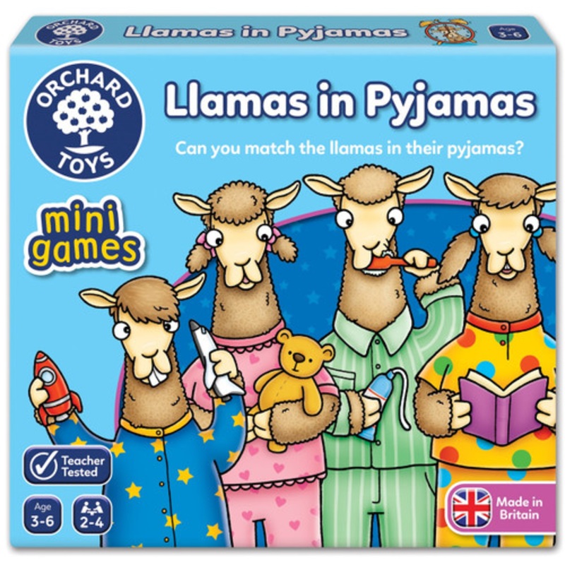 "Orchard Toys Mini Game - Llamas in Pyjamas"