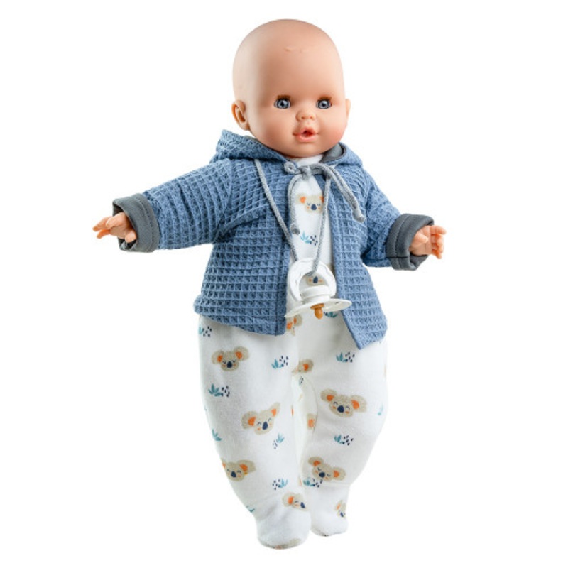 "Paola Reina - Alex Crying Soft-Bodied Doll - 36cm"