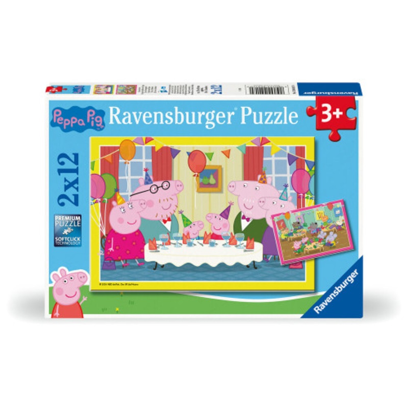"Ravensburger 2x12pc - Peppa Pig