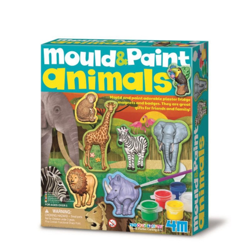 "4M - Mould & Paint - Wildlife Animals"