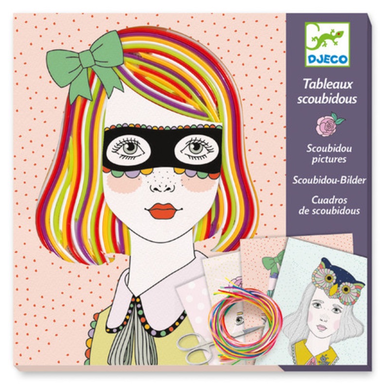 "Djeco - Scoubidou Vibrant Hairdos"