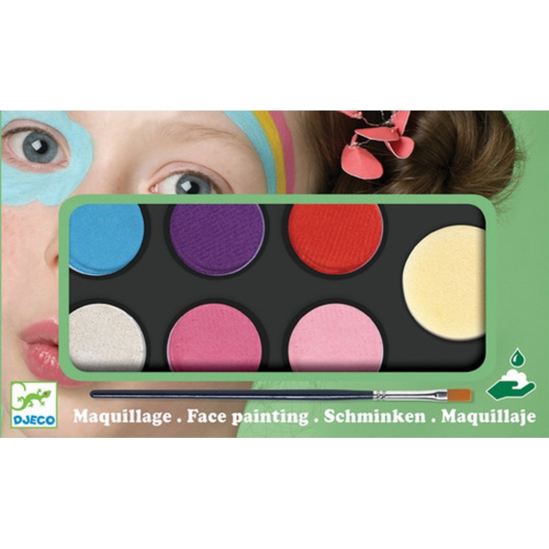 "Djeco - Sweet Body Art Palette 6 Colours"