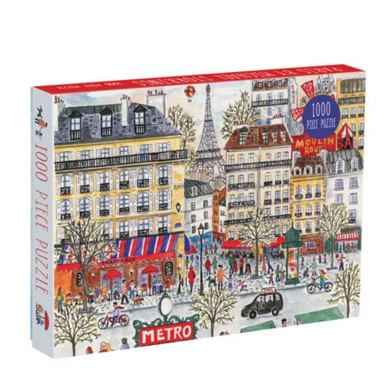 "Galison 1000pc - Paris Puzzle by Michael Storrings"