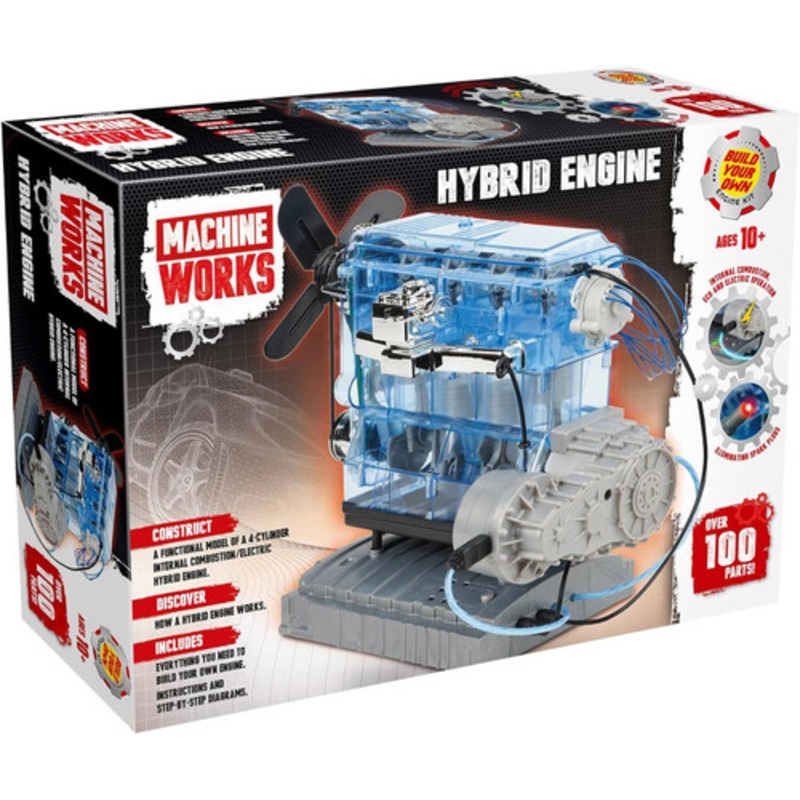 "Machine Works - 4 Cylinder Hybrid Engine"