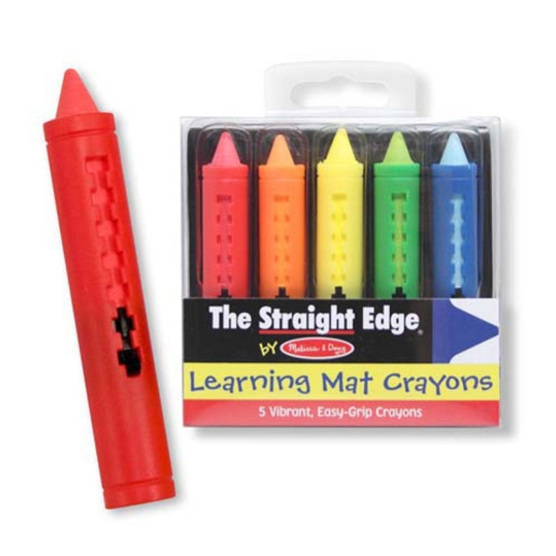 "Melissa & Doug - Learning Mat Crayons"