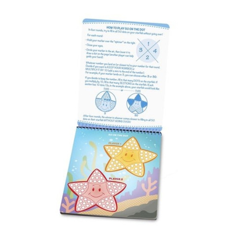 "Melissa & Doug- On the Go - Write On/ Wipe Off Games Pad"