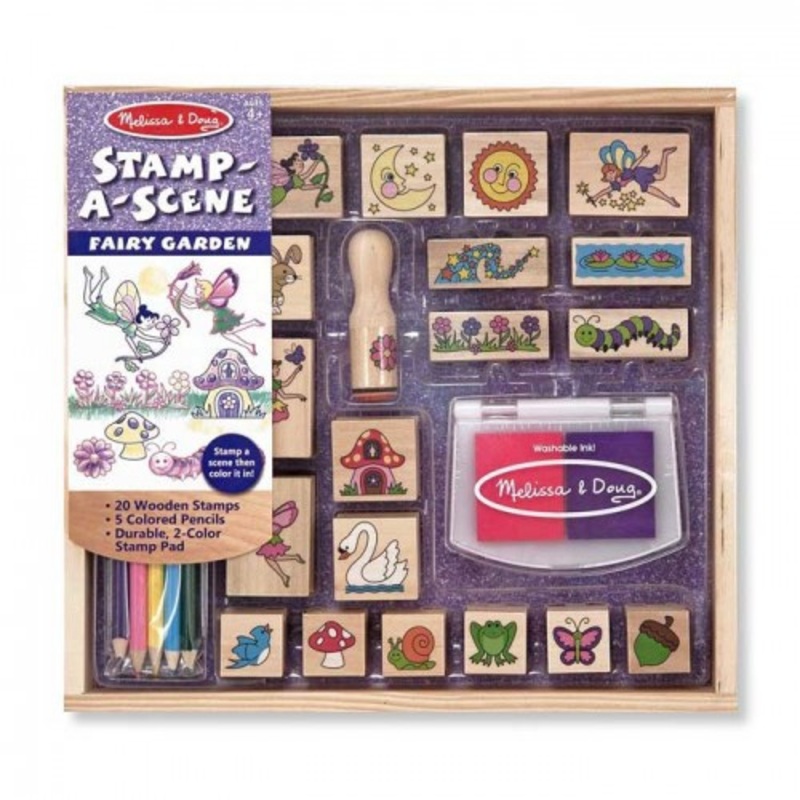"Melissa & Doug Stamp A Scene - Fairy Garden"