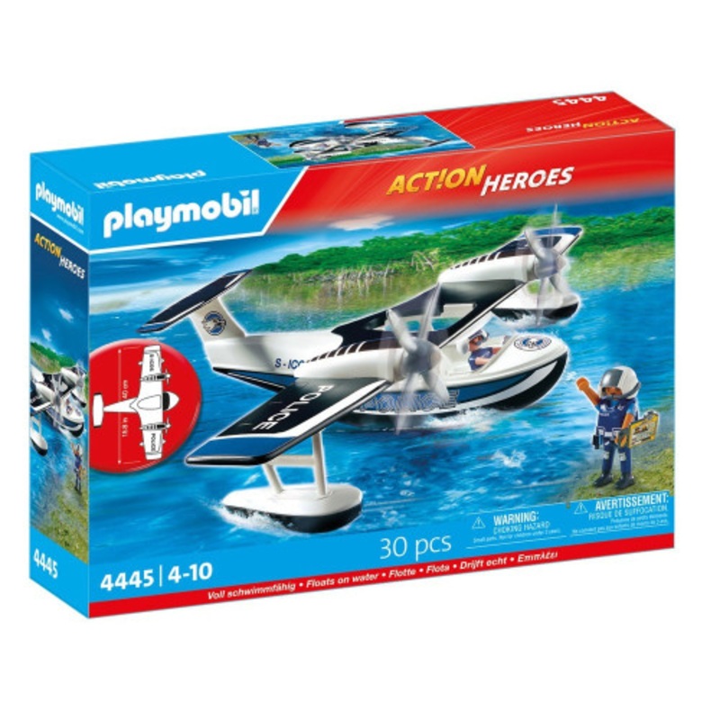 "Playmobil Action Heroes - Police Seaplane 4445"