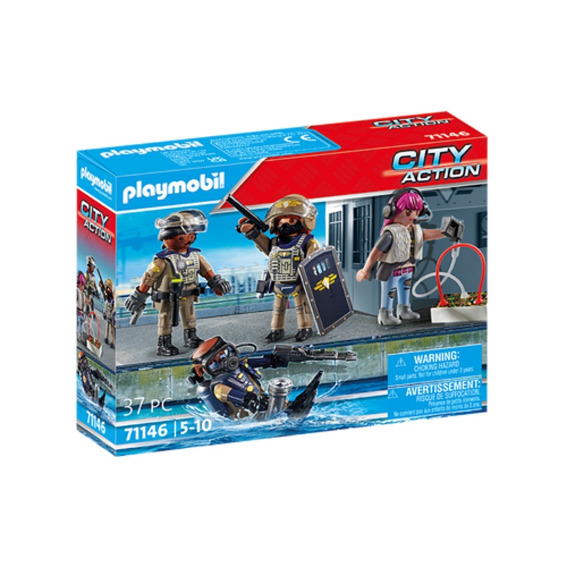 "Playmobil City Action - Tactical Police: Figure Set 71146"
