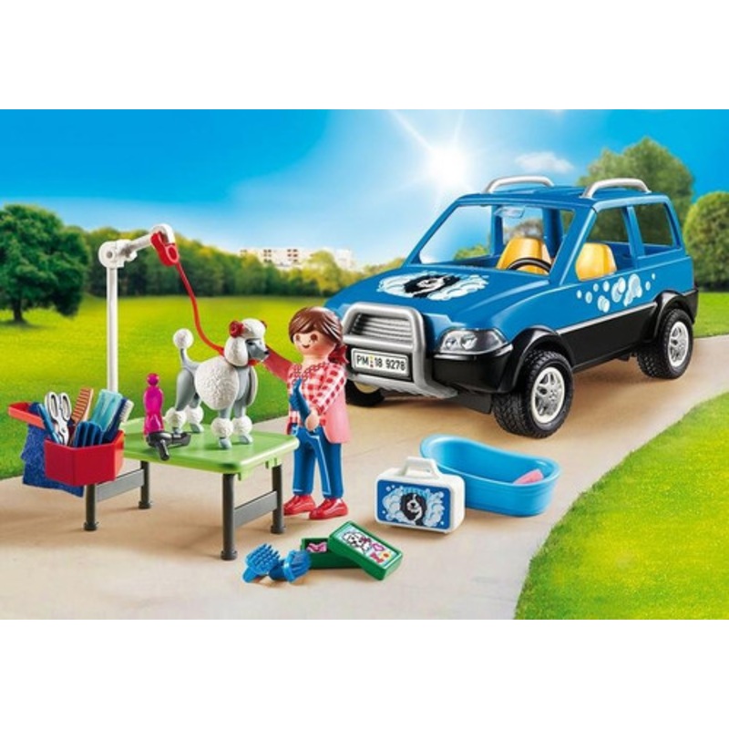 "Playmobil City Life - Pet Hotel - Mobile Pet Groomer 9278"