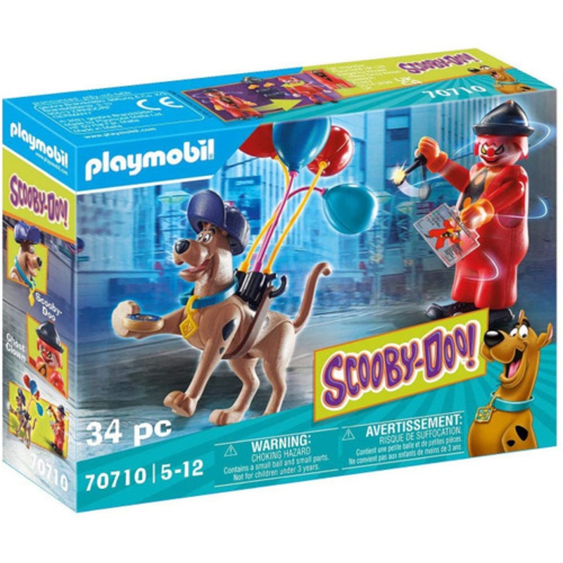 "Playmobil SCOOBY-DOO! Adventure with Ghost Clown 70710"
