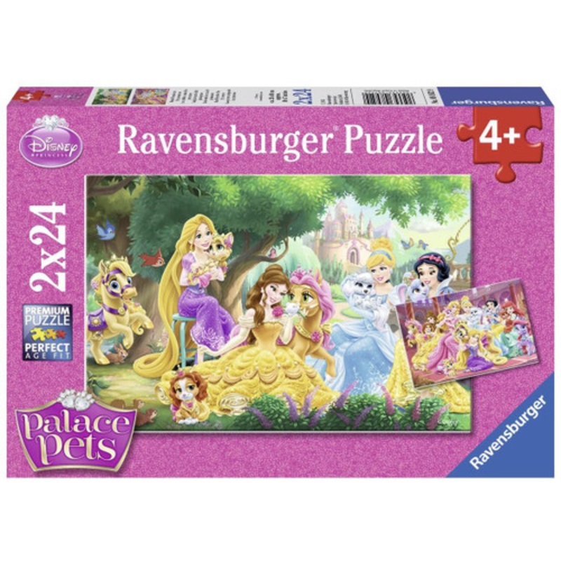 "Ravensburger 2x24pc - Best Friends of the Princesses Puzzle"