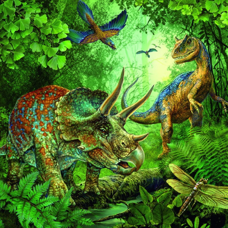 "Ravensburger 3x49pc - Dinosaur Fascination Puzzle"