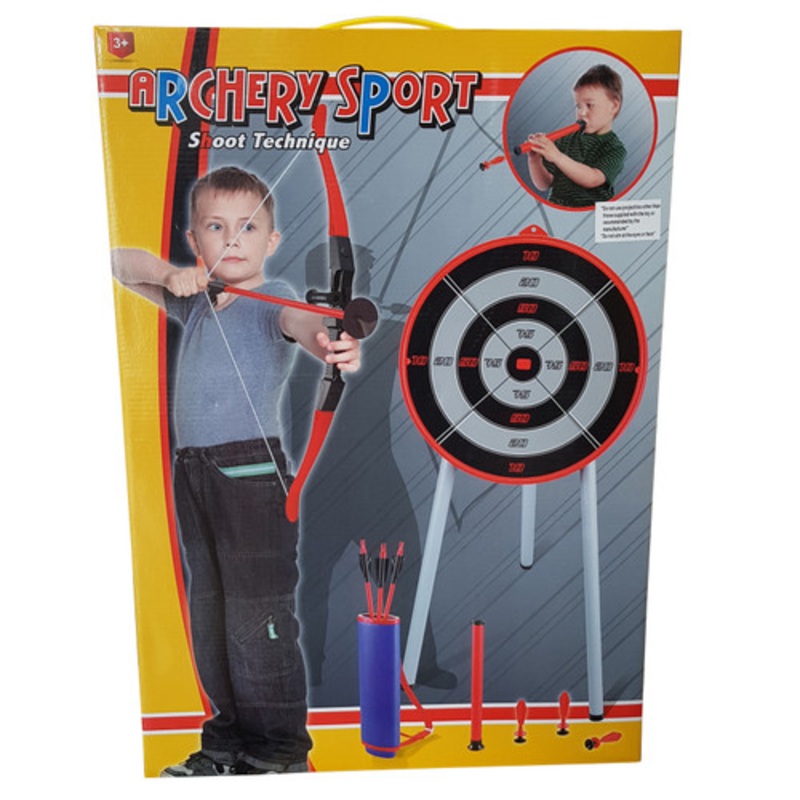 "Archery Set with Target Stand"