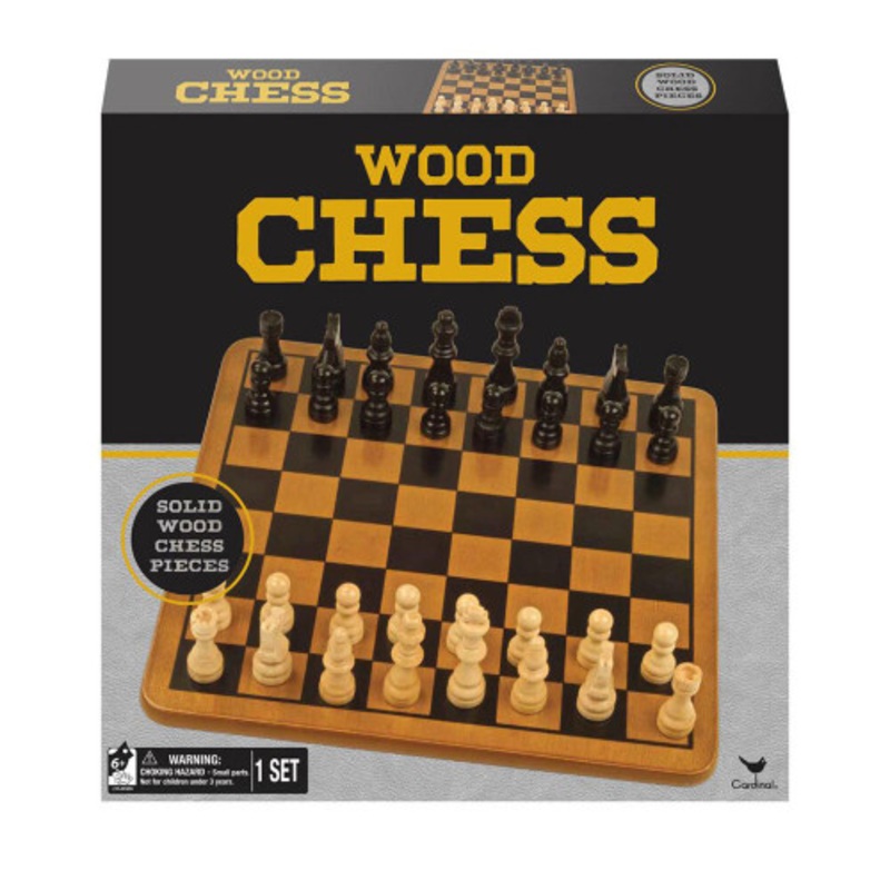 "Cardinal Games - Classic Wooden Chess"