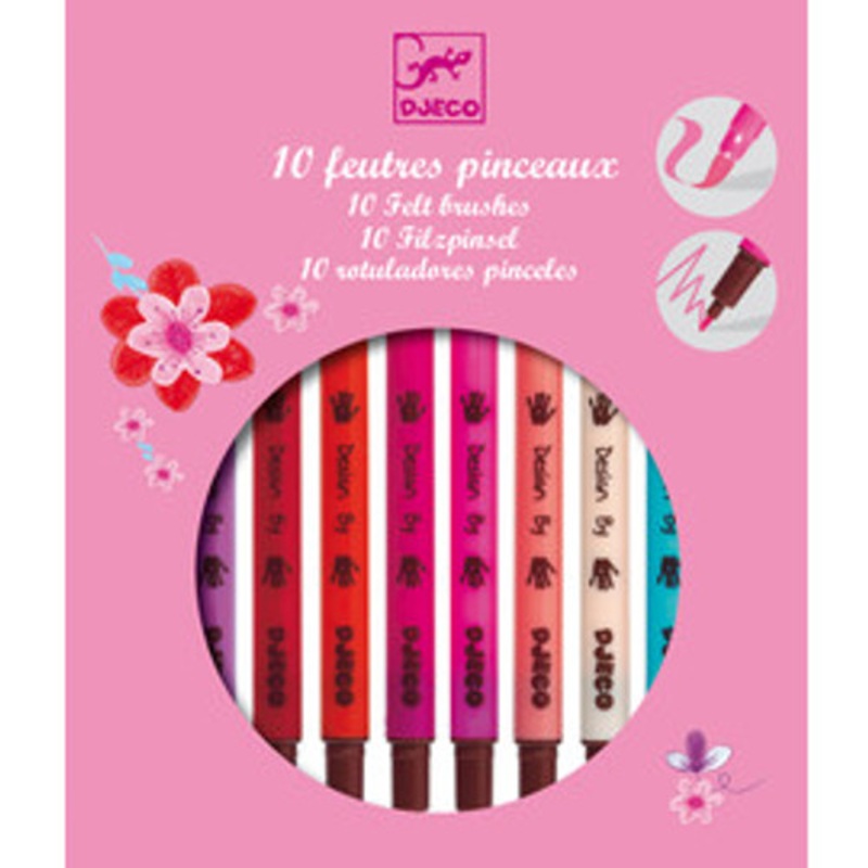 "Djeco - Felt Brushes - Sweet"