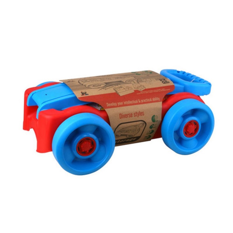 "Enviro Plastic Pull Along Wagon with Blocks"