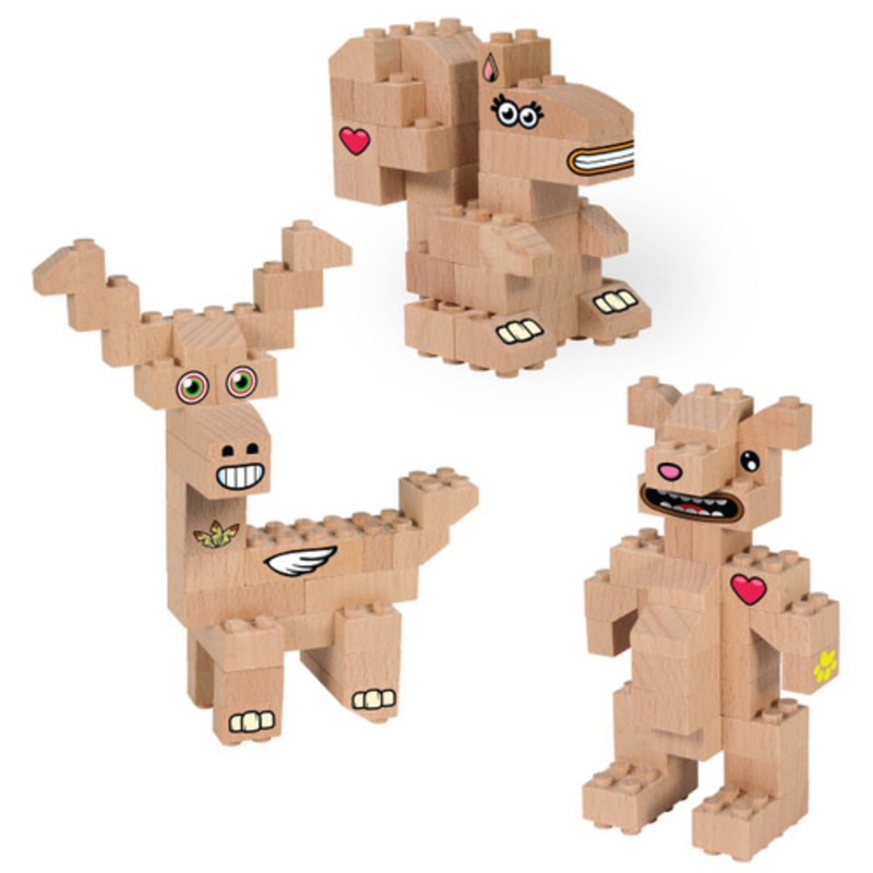 "FabBrix - Forest Friends 3-in-1 Set"
