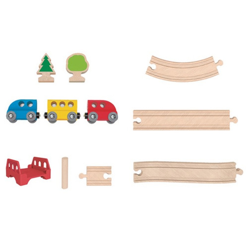 "Hape Rail - Figure Eight Railway Set 27 pieces"