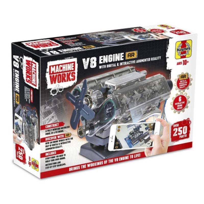 "Machine Works V8 Engine**Slight box damage**"