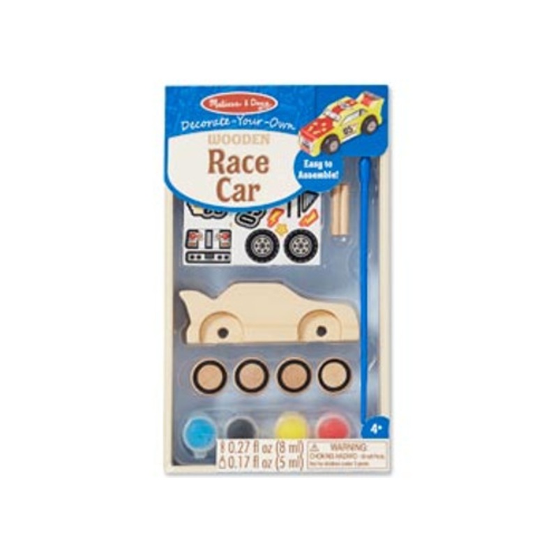 "Melissa & Doug - Created by Me! Wooden Race Car"
