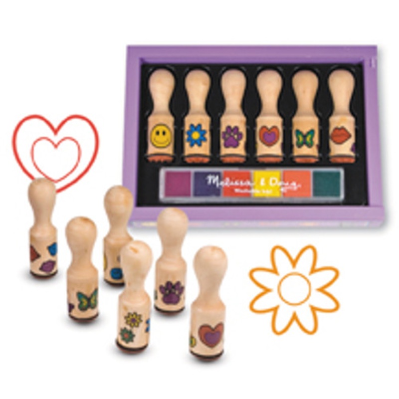 "Melissa & Doug - Happy Handle Stamp Set"