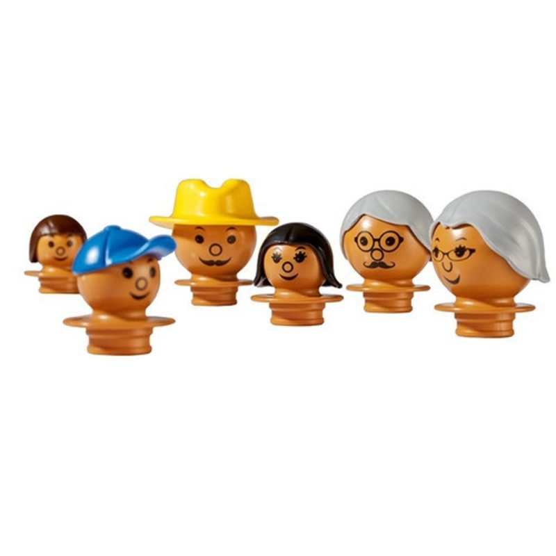 "Mobilo 6 Mixed Figures Brown"