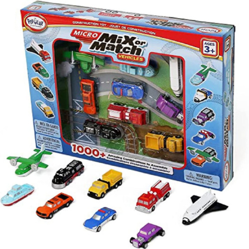 "Popular Playthings - Micro Mix or Match - Vehicles Deluxe Set 1"