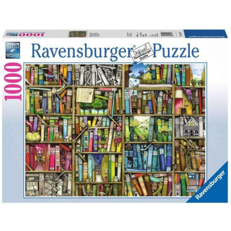 "Ravensburger 1000pc - Colin Thompson Magical Bookcase Puzzle"