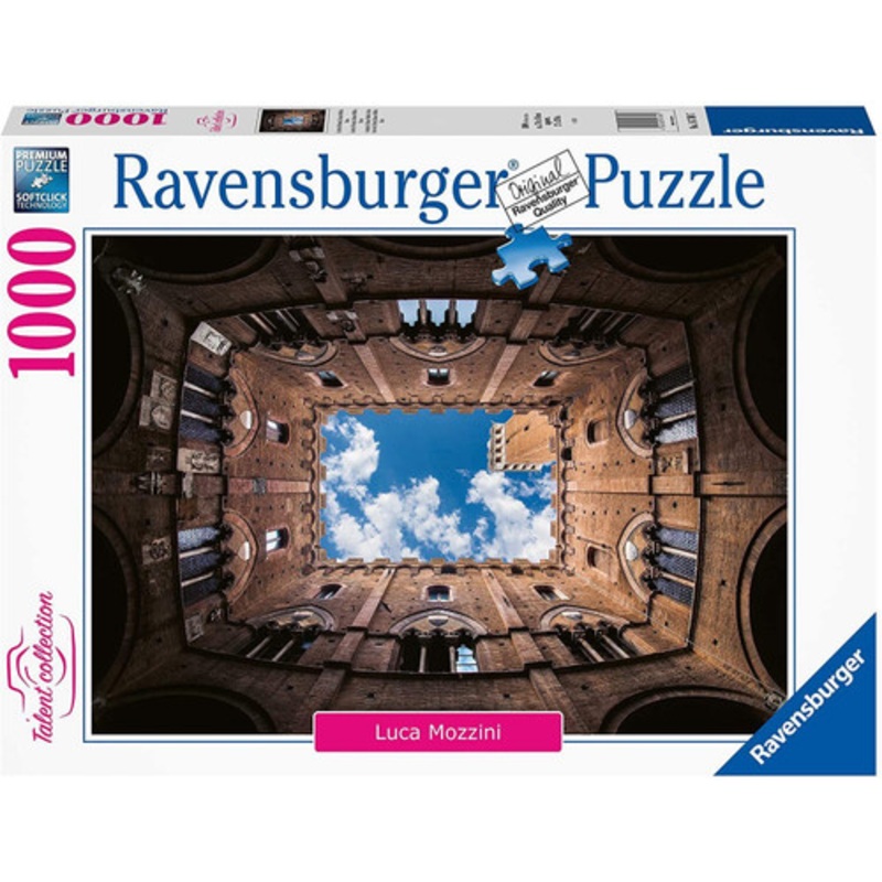 "Ravensburger 1000pc - Courtyard Palazzo Pubblico