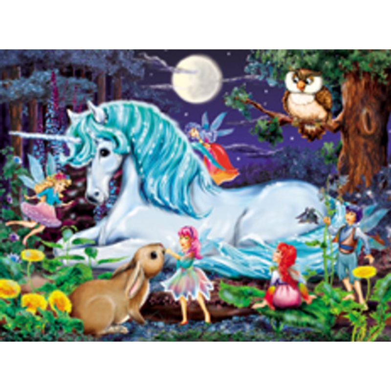 "Ravensburger 100pc - Unicorns World Puzzle"