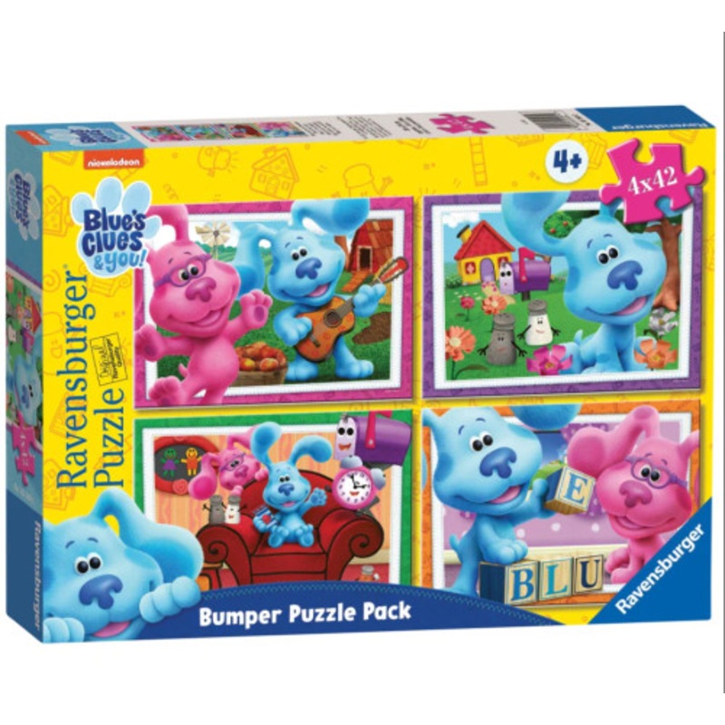 "Ravensburger 4x42pc - Blues Clues Bumper Puzzle Pack"