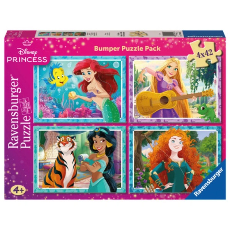 "Ravensburger 4x42pc - Princess Bumper  Puzzle Pack"